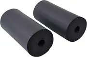 Black Foot Foam for PADS Rollers, for Home Gym Exercise Machines Equipments Replacements Foam Foot for PADS Rollers Set, Workout Roller Mat Compatible 20-22MM Tube-220MM(170mm)