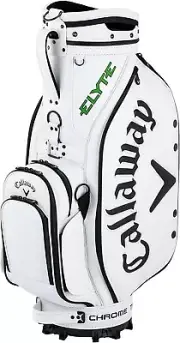 Callaway Golf Men's Caddy Bag CRT TOUR 25 JM 9.5 x 47 inch 4.9kg White Black