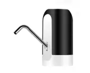 USB Rechargeable Electric Water Dispenser Water Bottle Pump Water Pumping Device - Black