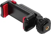 Camera Phone Holder Mount Phone Tripod Adapter Cell Phone Stand Tripod for Dashboard Phone Camera Holder Phone Clamp Remote Clip Cell Phone Tripod Camera Tripod Abs Black