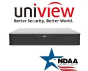 UNV 4K HD PoE 4-Ch NDAA IP Network Uniview Surveillance Security NVR Recorder