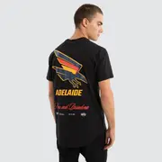 [Nena and Pasadena AFL] Adelaide Crows AFL Prime Tee Jet Black
