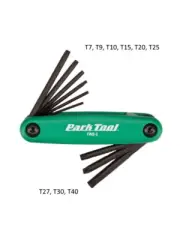 Park Tool TWS-2 Folding 8650 Torx Set - Bicycle Repair Stem Disc Brakes MTB Road