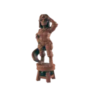 Gnomish Female Aviator - Bolts and Brimstone - Minis - EC3D - Steampunk - SciFi
