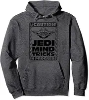 [STAR WARS] Yoda Mind Tricks Warning Pullover Hoodie
