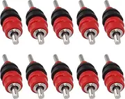 10pcs Automatic Chicken Water Nipple 360 Degree Poultry Drinking Automatic Chicken Waterer Poultry Water Nipple Drinker Feeders