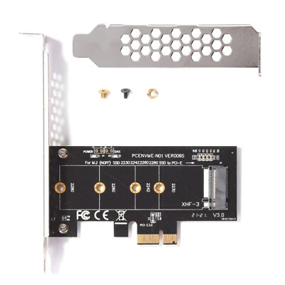 PCI-E 1X to M.2 NGFF Adapter Card For Samsung PM970, 980, 981, PM961, 960EVO