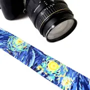 Starry Night Camera Strap- Van Gogh Camera Strap -Double Padded Comfortable