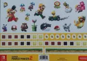 UK SUPER MARIO MAKER 2 PROMO STICKER SHEET 2019 VIDEO GAME NINTENDO SWITCH NEW!
