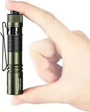 Pokelit AA Rechargeable Mini Flashlight with Clip, 550 High Lumens Pocket