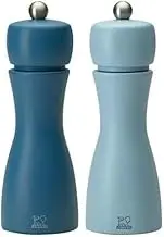 Peugeot Tahiti Duo Summer Salt and Pepper Mill Set 15cm - 6". 2 Shades of Blue