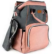Baby Nappy Bag and Backpack with Insulated Pockets and Easy Access