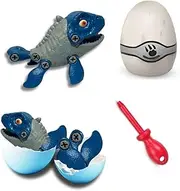 Take Apart Dinosaur Toys with Screwdriver for Kids, Building Toy Set Tools DIY Play Kit STEM Educational Kits Boys Girls Age 3 4 5 6 7 Year Old Xmas Birthday Gift Build-Your-Own Dinosaur-Mosasaur