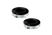SOGA 2X 26cm Smart Electric Induction Cooktop Portable Kitchen Cooker for Cookware