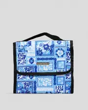 [Mooloola] Mooloola Tropical Makeup Case in Blue One Size Blue