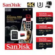 Micro SD Extreme Pro SanDisk 64GB 128GB 256GB 512GB 1TB SD Memory Card 4K UHD A2