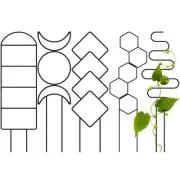 5Pcs Houseplant Trellis Potted Planting Trellis Geometric Shape Bonsai Trellis