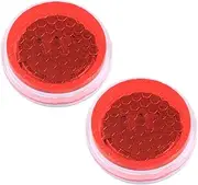 ULTECHNOVO Door Collision Warning Light Led Car Universal Fit Waterproof Red Self-adhesive 2 Pieces Package High Sensitivity