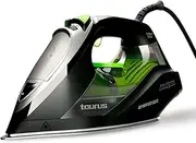 [TAURUS] Geyser Eco Steam Iron with Precision Tip, Steam and Temperature Control, 3000 W, Black