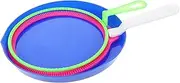 CVUTOVO 3Pcs Bubble Maker Set Bubble Blowing for Fun Outdoor Activities Great for Parties and Family Days Design for Easy Use