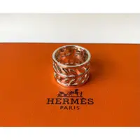 在飛比找蝦皮購物優惠-HERMES 愛馬仕 戒指 Campagne Profil 