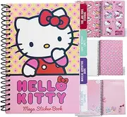 Hello Kitty Sticker Book Girl, Teenager Sticker Album with 28 Sticker Sheets, Sticker Book Scrapbook
