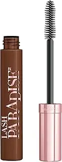 L’Oréal Paris Makeup Voluminous Lash Paradise Mascara, Voluptuous Volume, Intense Length, Feathery Soft Full Lashes, No Flaking, Smudging or Clumping, Latte Brown, 0.28 Fl Oz