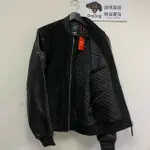 跩狗嚴選 特價現貨&代購 極度乾燥 SUPERDRY VARSITY 真皮 羊毛質感 棒球夾克 外套 麂皮拼接 皮衣 牛巴革 磨砂皮夾克 絨面皮 黑色