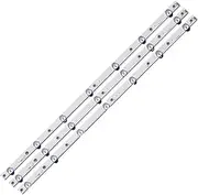 DSJATPX LED Backlight Strip 7lamp Fit for Philips Fit for Sony 32" TV 32PFT5501/60 KDL-32R330D LB32080 E465853 32PHS5301/12 32PFS4132/12 32PHT4509 3V