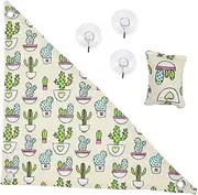 ORFOFE 1Set Hanging Reptile Hammock Durable Canvas Bed for Lizards Snakes Easy to Clean Hang with Pillow Hooks Pet Supplies for Reptile Owners