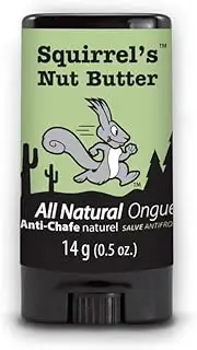 Squirrel's Nut Butter All Natural Anti Chafe Salve, Stick Applicator, 0.5 oz