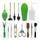 14X Mini Garden Hand Tools Transplanting Succulent Plant Gardening Tool Rake Set