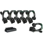 Hollyland Solidcom SE Pro 1.9GHz Wireless Intercom Kit with 6 Headsets