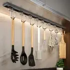 Wall Mounted Hooks Rack Holder Aluminum Alloy Wall Hanger Towel Coat Hangers