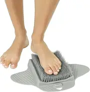 Feet Cleaner Brush Foot Scrubber Scrub Massager Shower Bath Tub Floor Exfoliating Spa with Non Slip Suction Cups