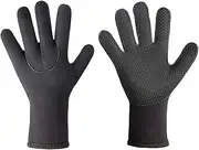 iCookii 3mm Neoprene Diving Gloves Anti-Slip Wetsuit Gloves for Men Women Water Gloves for Diving Snorkeling Paddling Surfing Kayaking Canoeing Spearfishing Skiing