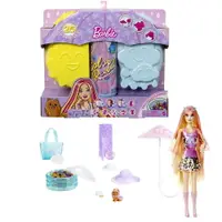 在飛比找樂天市場購物網優惠-《MATTEL》芭比Barbie 芭比驚喜造型娃娃天氣組合