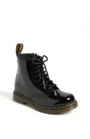 Dr. Martens Boot Patent Leather Size 6US / 5UK BLACK PATENT (Big Kid)