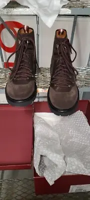 NIB BALLY LAUREL CALF SKIN MENS HIKING BOOT SZ 10.5