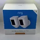Ring Spotlight Cam Battery Wireless Security Camera 1 Pack of 2 Camera NEW
