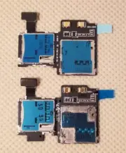 NEW SIM & SD Card Holder Reader for Samsung Galaxy S4 i9500 i337 M919 i545 L720