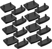CHILDWEET Bed Frame Bracket End Caps Holders for Double Bed Slats Plastic Furniture Accessories Set of 10