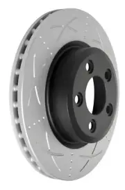 Brake Rotor Front Ultimate Slotted & Dimpled Bendix BR2107-ULT for Ford Perform