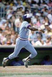 Alfredo Griffin Of The Toronto Blue Jays 1980 Baseball Photo 5