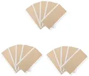 FRCOLOR 3sets Seamless Tape Hair Extensions Double Sided Wig Tape Waterproof Adhesive Diy Strip for Pack 10sheets * 3