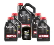 9L Motul SPECIFIC 948B 5W20 Wix Racing Filter Motor Oil Change Kit API SN