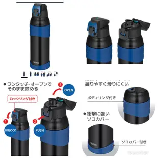 THERMOS 膳魔師 1L 保溫瓶 運動水壺 FJC-1000 CH-PK 2色可選