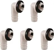 Voniecop 5X Air Conditioner Ac Drain Hose Connector Elbow Fitting for Mini-Split Units and Window Ac Unit 3/5 Inch(15Mm)