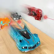 B-Qtech Remote Control Car RC Wall Climbing Car, Drives Along Walls and Ceilings, 360° Rotating, Infrared Tracking, LED Lights, Kids Toy Boys Girls