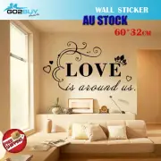 Wall Stickers Removable LOVE Home Living Room Bedroom Decal Picture Art